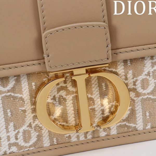 Dior 30 Montaigne East-West Bag with Chain(HIGH-END GRADE) - Image 7