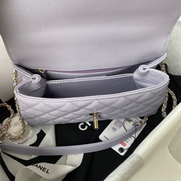 CHANEL Coco Handle Bag Small - Image 8