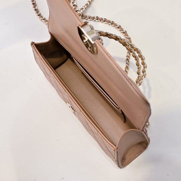 Chanel Flap Phone Holder with Chain(HIGH-END GRADE) - Image 8