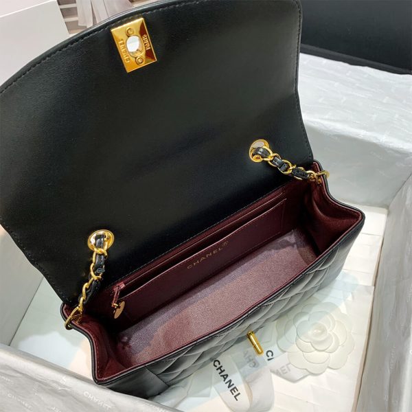 Chanel Vintage Small Diana Flap Bag - Image 8