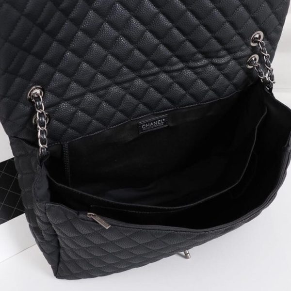 Chanel Travel Flap Bag Black - Image 8