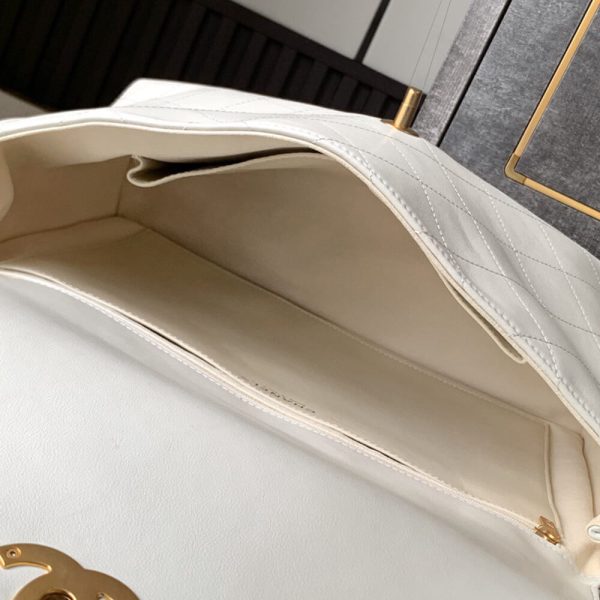 Chanel Maxi Flap Bag With Top Handle(HIGH-END GRADE) - Image 8