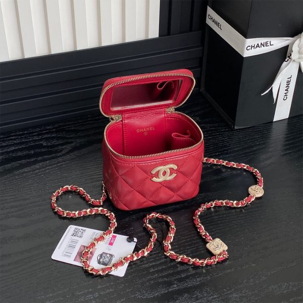 CHANEL Small Vanity with Chain(HIGH-END GRADE) - Image 8