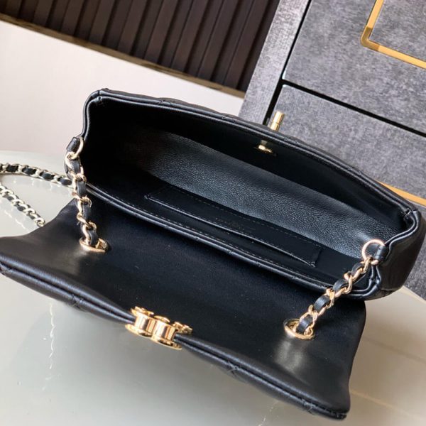 Chanel FLAP PHONE HOLDER WITH CHAIN(HIGH-END GRADE) - Image 8