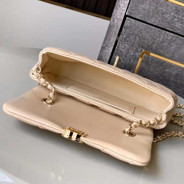 Chanel FLAP PHONE HOLDER WITH CHAIN(HIGH-END GRADE) - Image 8
