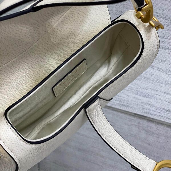 DIOR Mini Saddle Bag with Strap - Image 8