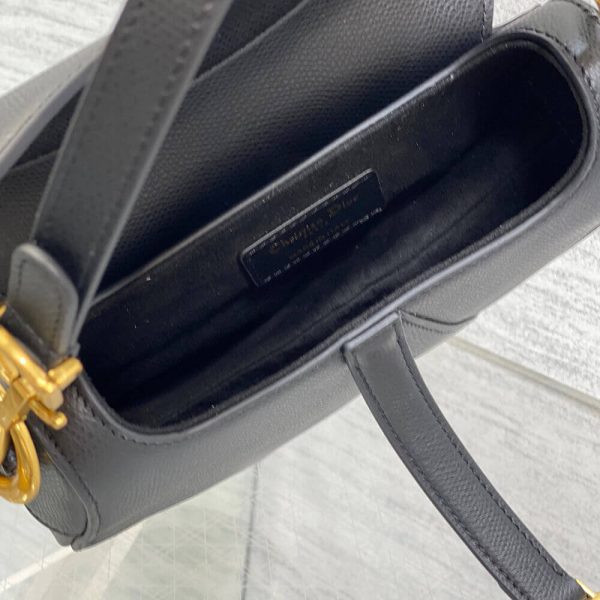 DIOR Mini Saddle Bag with Strap - Image 8