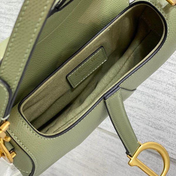 DIOR Mini Saddle Bag with Strap - Image 8