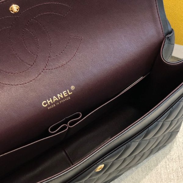 CHANEL Classic Maxi Handbag - Image 8