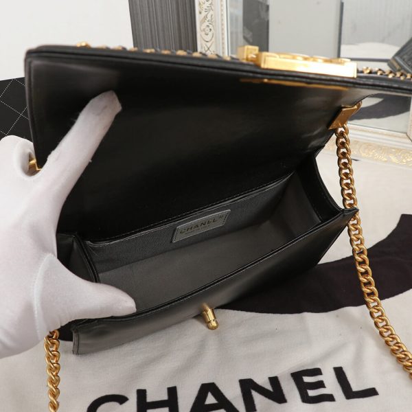 Chanel Top Handle Boy Handbag - Image 8